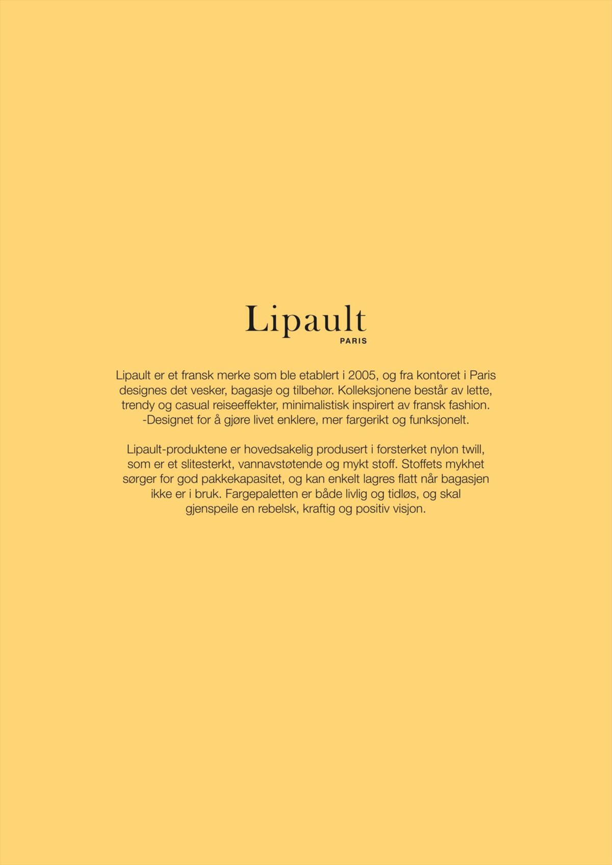 Catalogue  Lipault Paris, page 00003