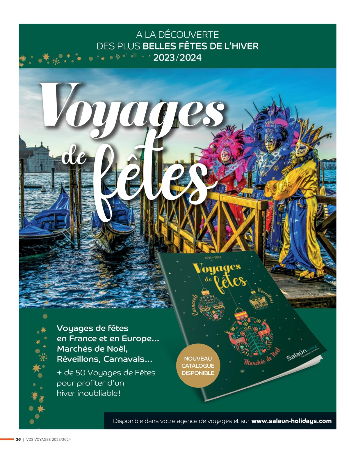 Catalogue Vos voyages 2023-2024, page 00026