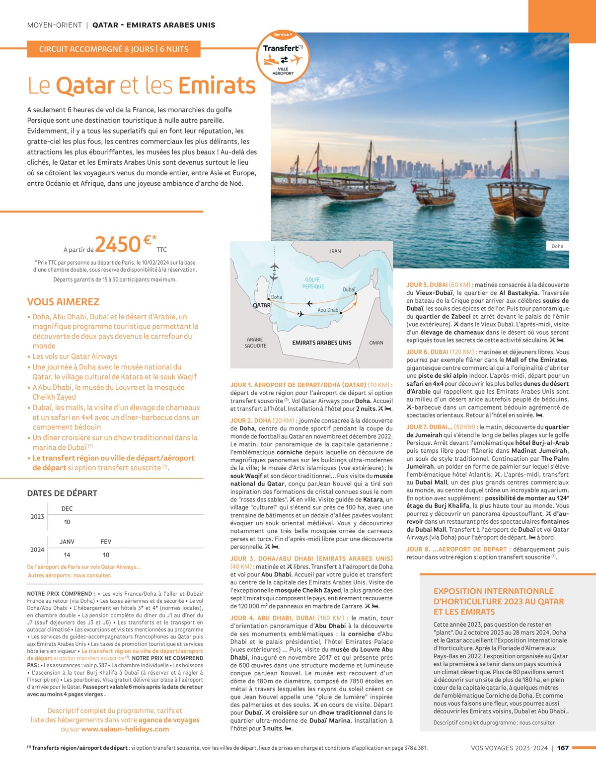 Catalogue Vos voyages 2023-2024, page 00167