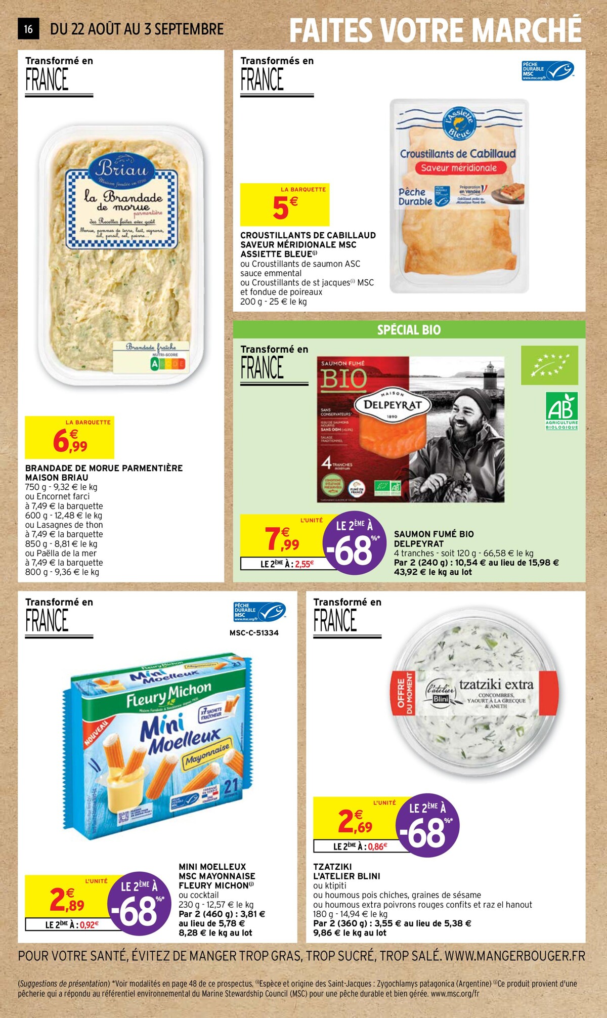 Catalogue 50 % en bons d’achat sur toutes les conserves, pâtes, riz & sauces, page 00016