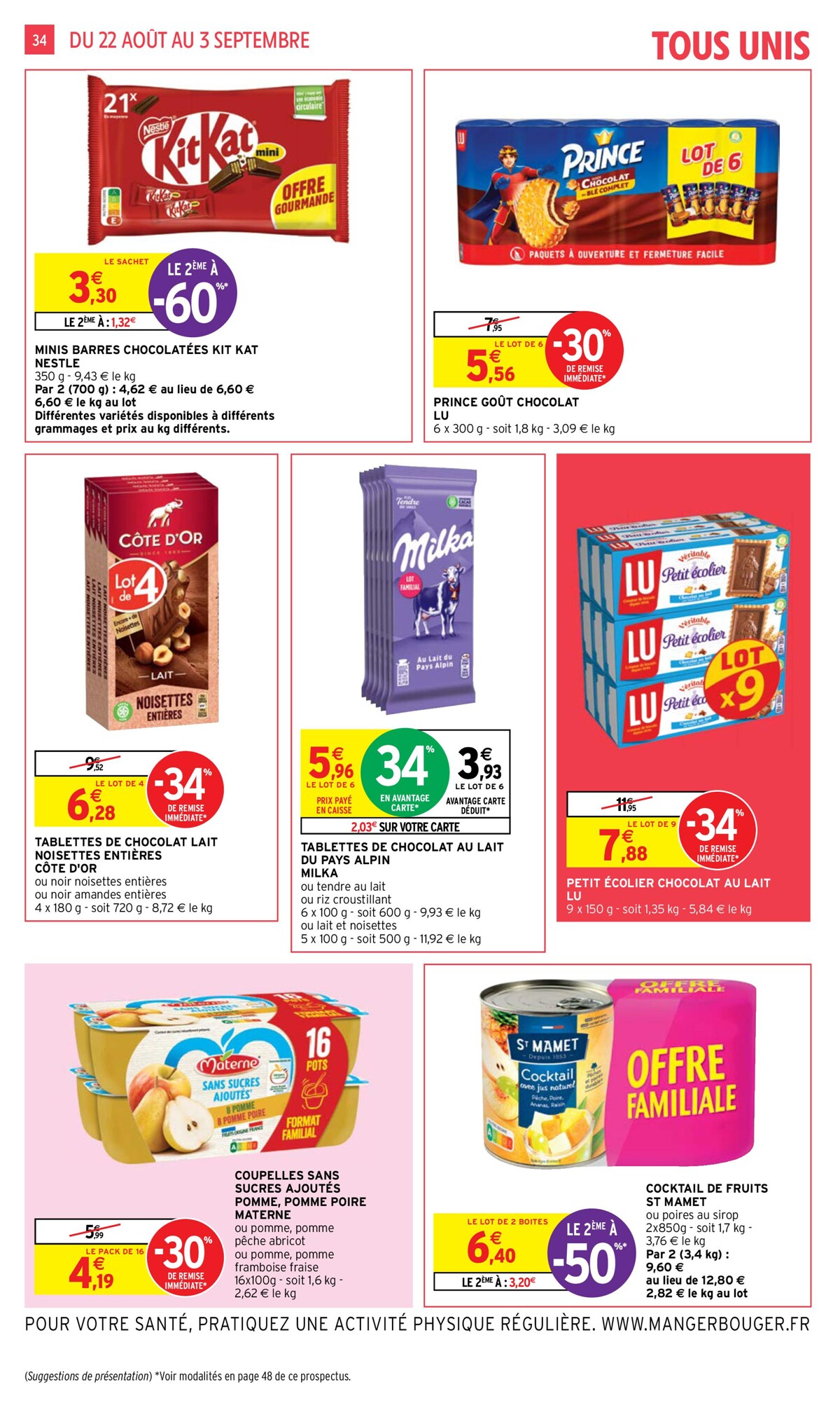 Catalogue 50 % en bons d’achat sur toutes les conserves, pâtes, riz & sauces, page 00034