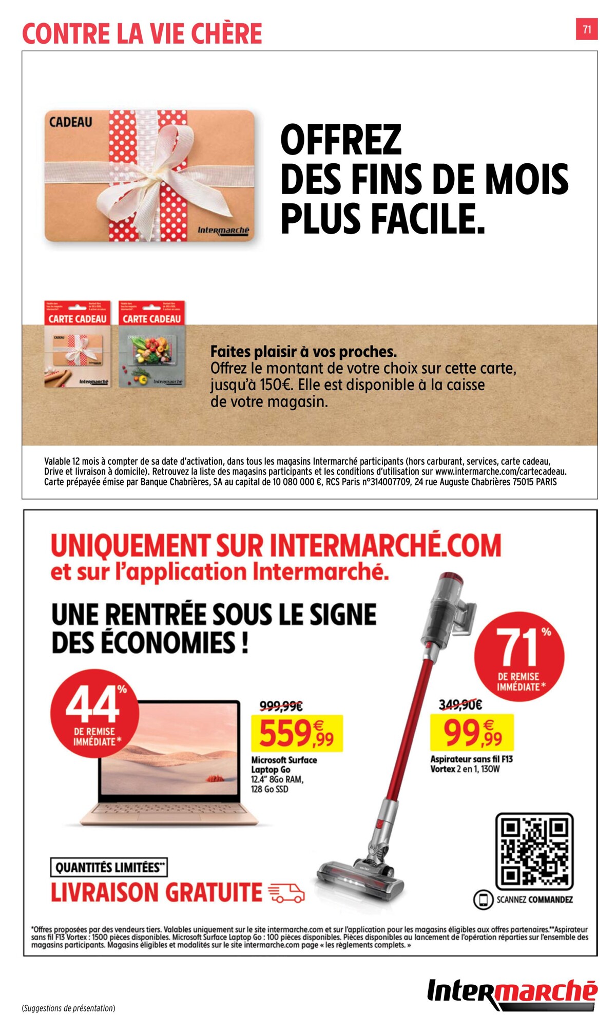 Catalogue 50 % en bons d’achat sur toutes les conserves, pâtes, riz & sauces, page 00071