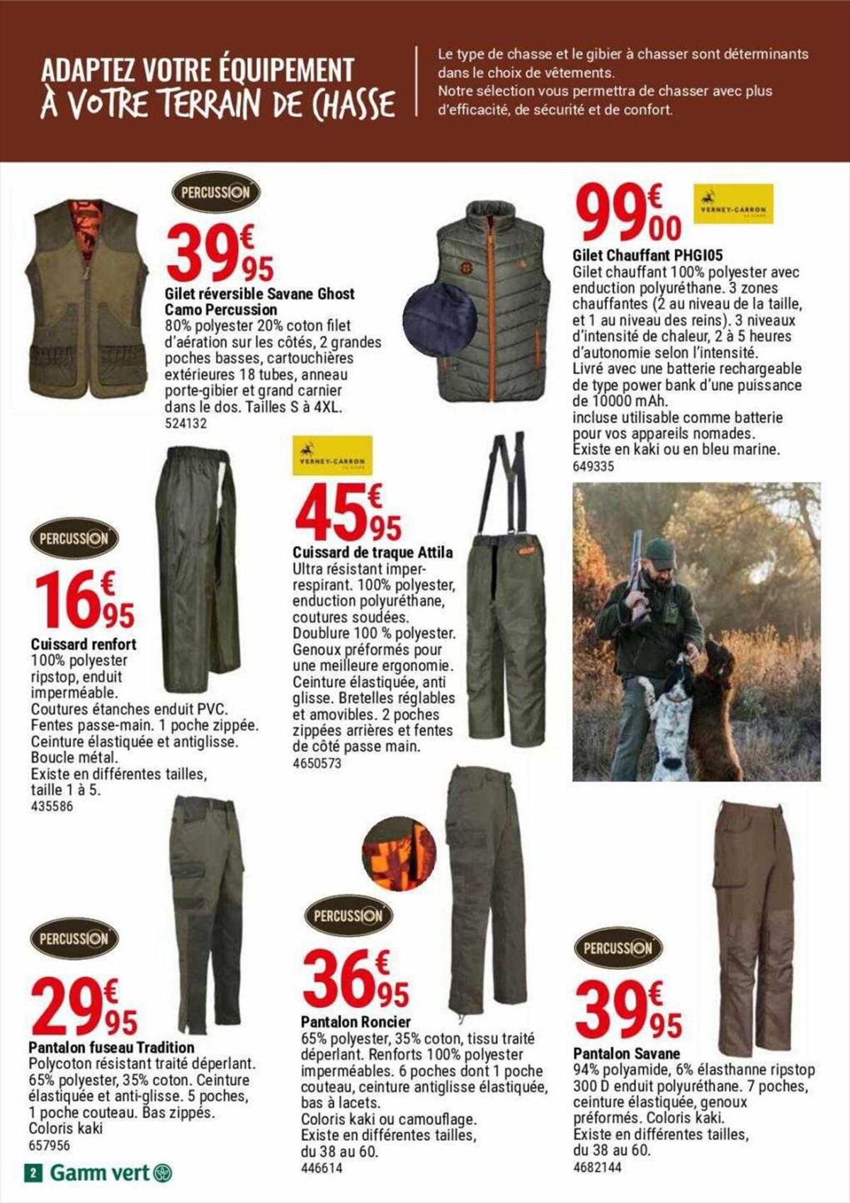 Catalogue Dépliant Retour à la chasse, page 00002