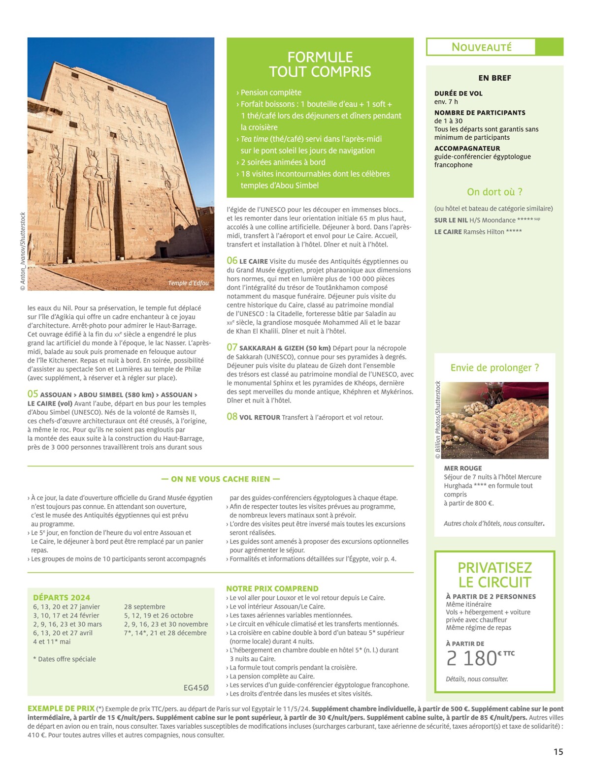 Catalogue ÉGYPTE 2024, page 00017