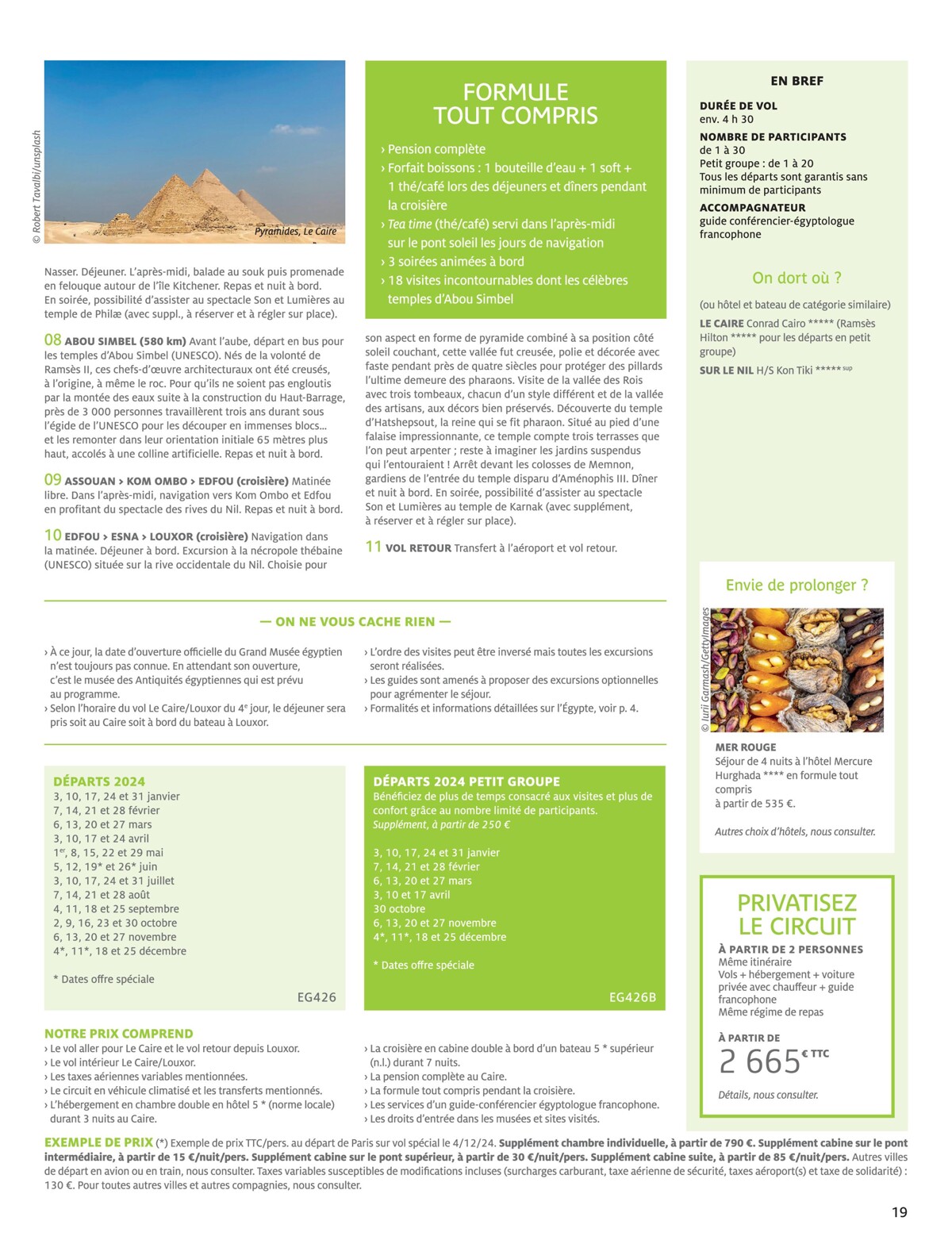 Catalogue ÉGYPTE 2024, page 00021