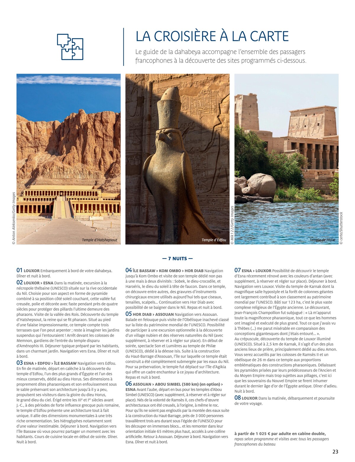 Catalogue ÉGYPTE 2024, page 00025