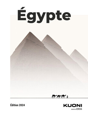 Catalogue Kuoni | ÉGYPTE 2024 | 22/08/2023 - 31/12/2024