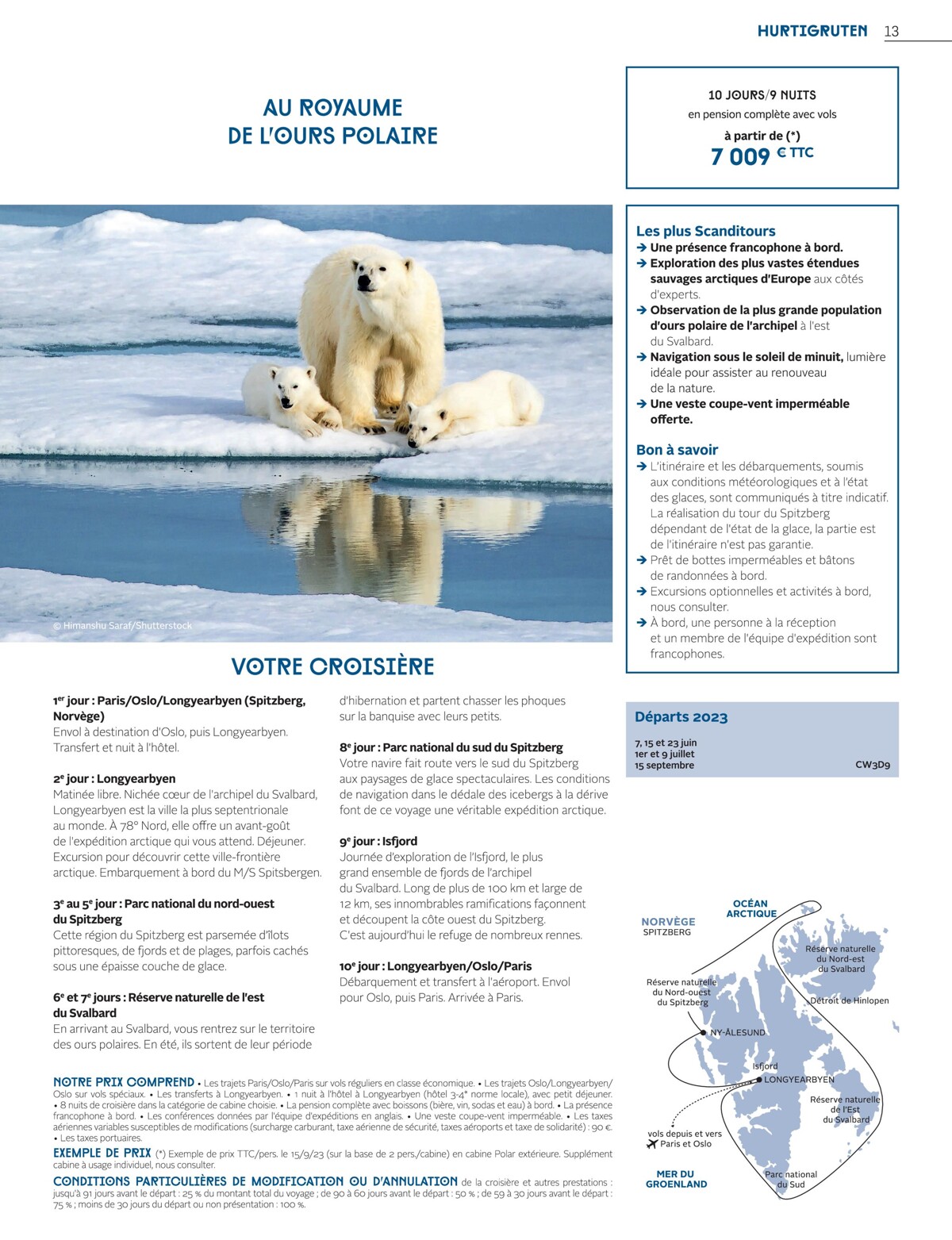 Catalogue Croisières nordiques 2023, page 00015