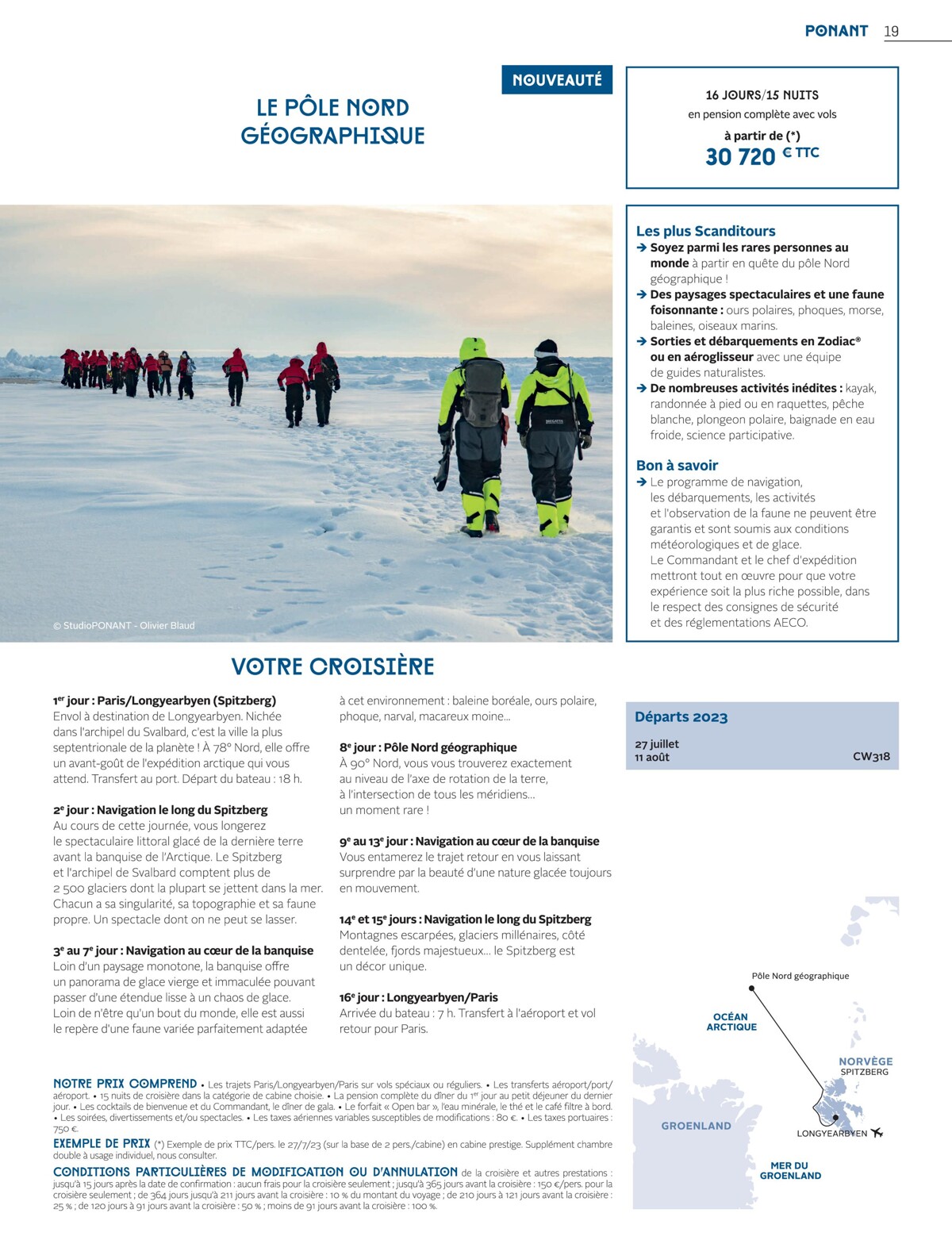 Catalogue Croisières nordiques 2023, page 00021