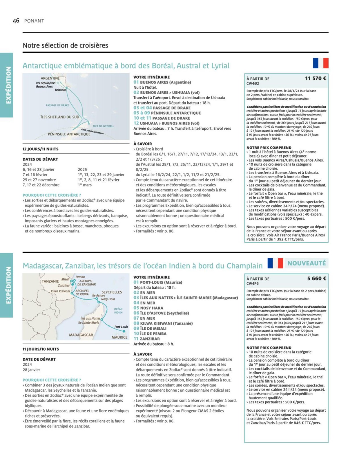Catalogue Croisieres Kuoni 2024 2025, page 00048