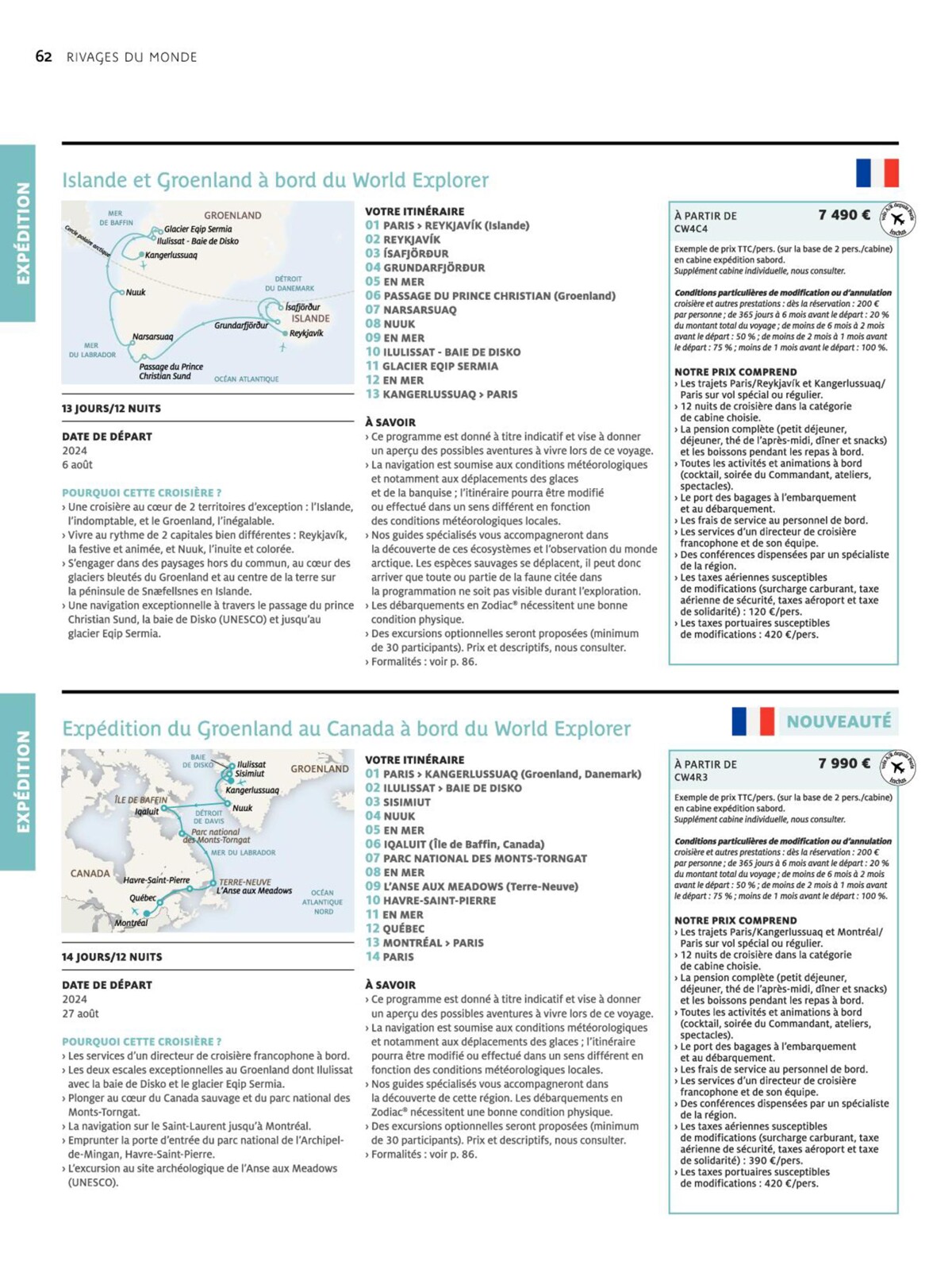 Catalogue Croisieres Kuoni 2024 2025, page 00064