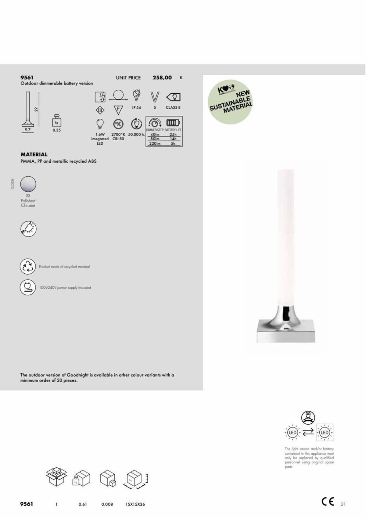 Catalogue 2023 Kartell Lights, page 00021