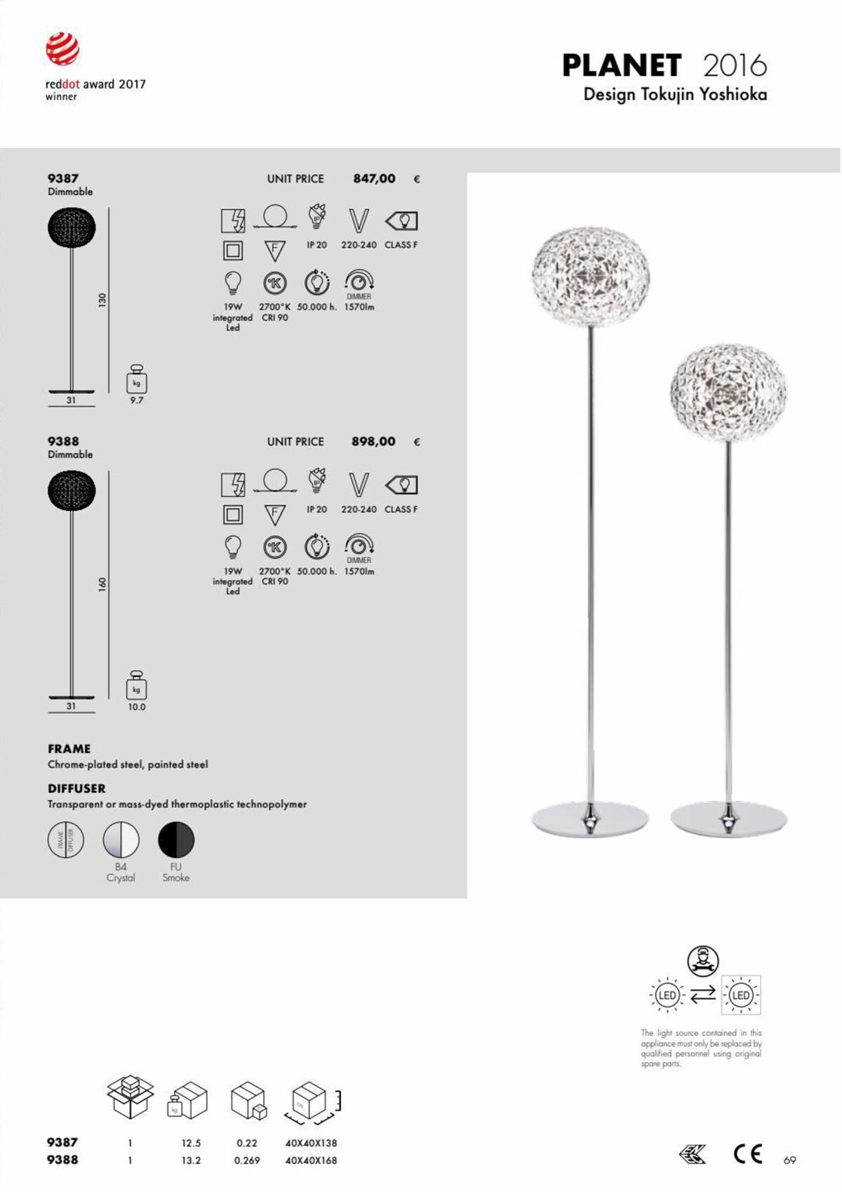 Catalogue 2023 Kartell Lights, page 00069