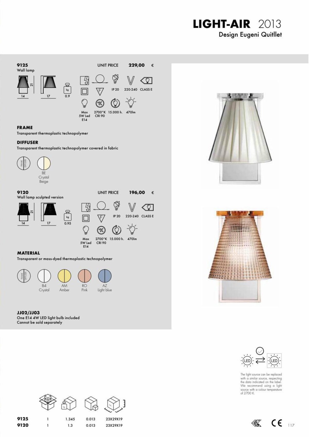 Catalogue 2023 Kartell Lights, page 00117