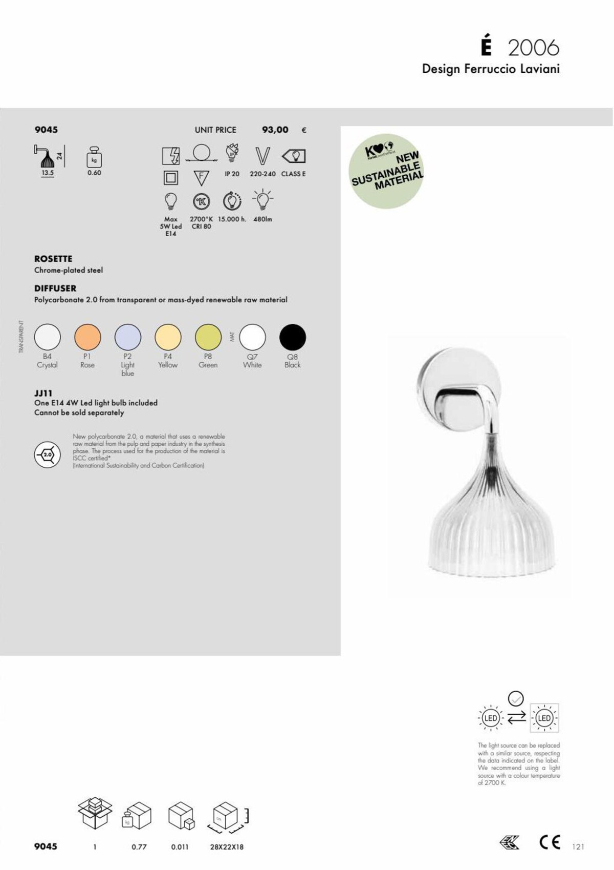 Catalogue 2023 Kartell Lights, page 00121