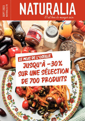 Promos de Magasins Bio à Bordeaux | Jusqu'à -30% Sur Une Sélection de 700 Produits sur Naturalia | 22/08/2023 - 30/09/2023