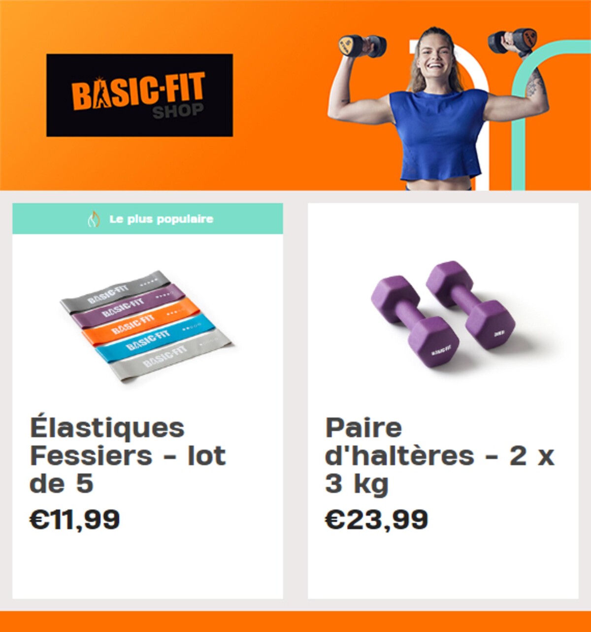 Catalogue Nouveaux produits Basic Fit!, page 00002