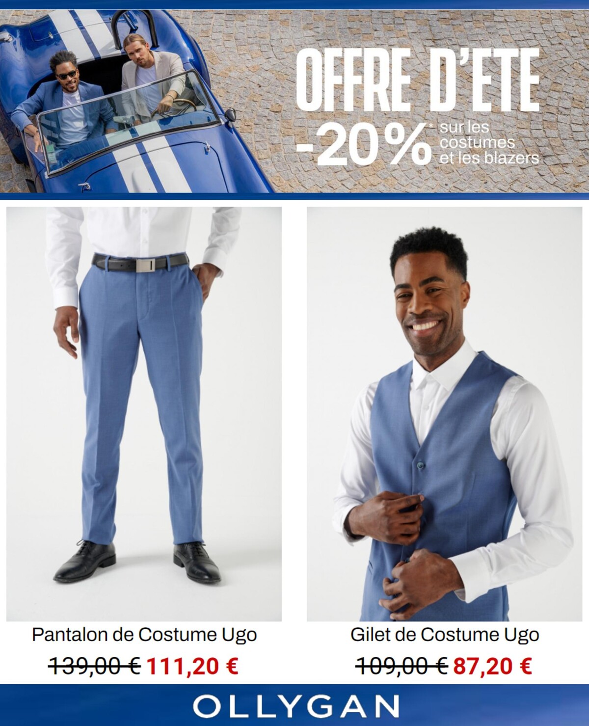 Catalogue Offre D'été -20%* sur les Costumes et les Blazers, page 00003