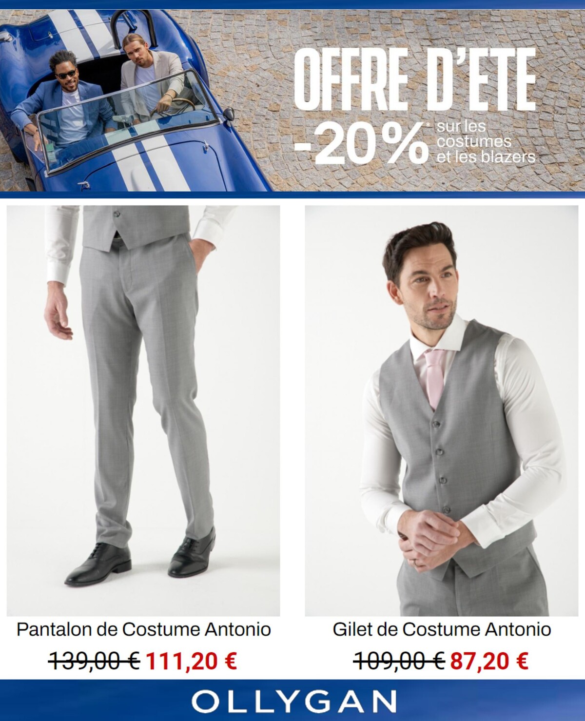 Catalogue Offre D'été -20%* sur les Costumes et les Blazers, page 00005