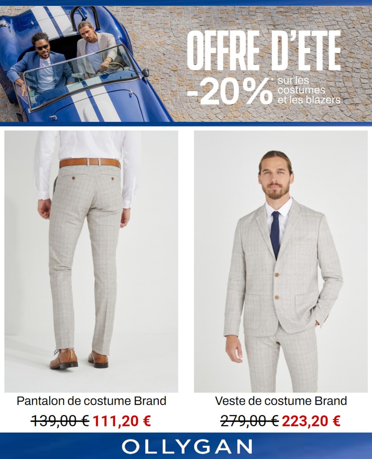 Catalogue Offre D'été -20%* sur les Costumes et les Blazers, page 00006