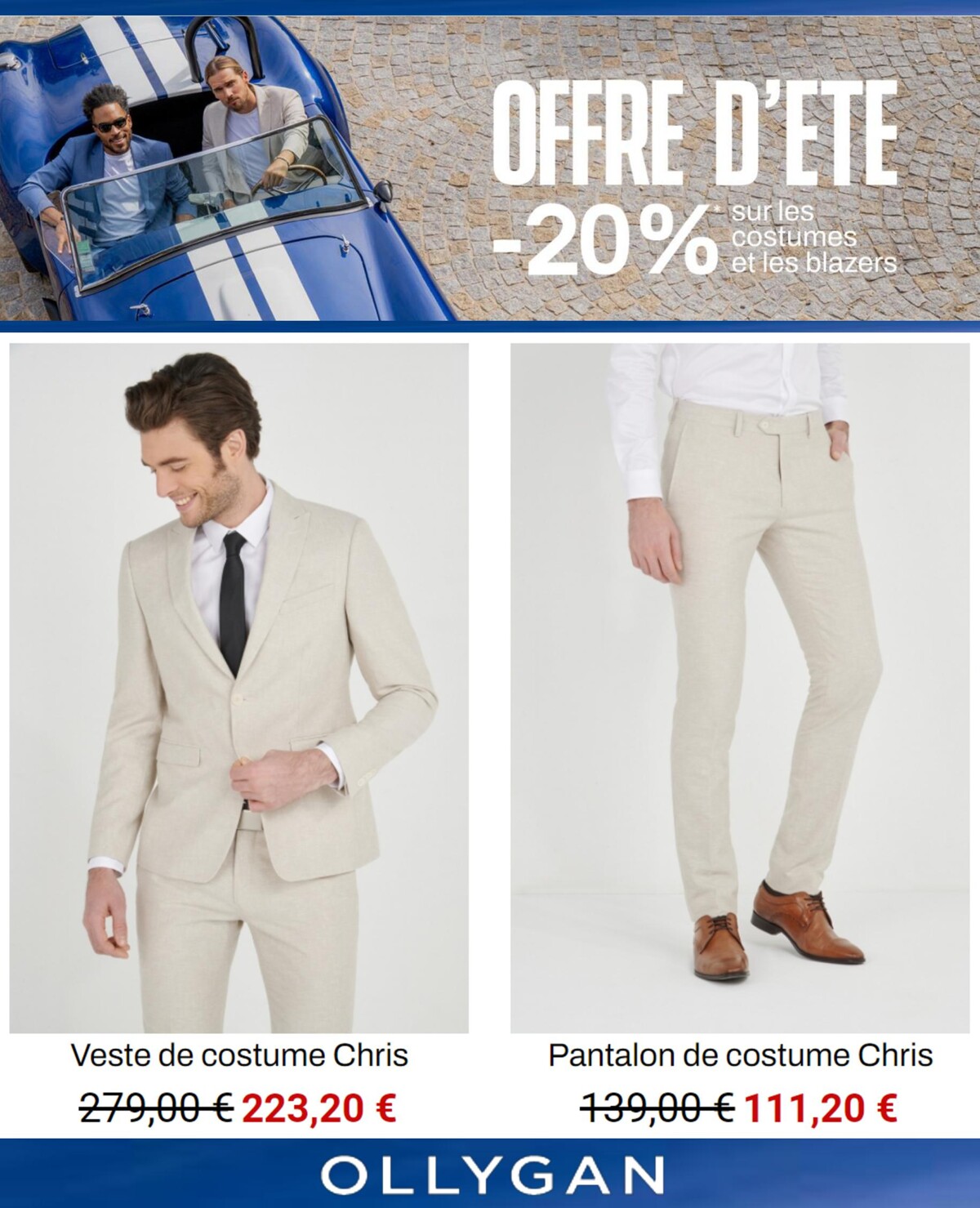 Catalogue Offre D'été -20%* sur les Costumes et les Blazers, page 00009