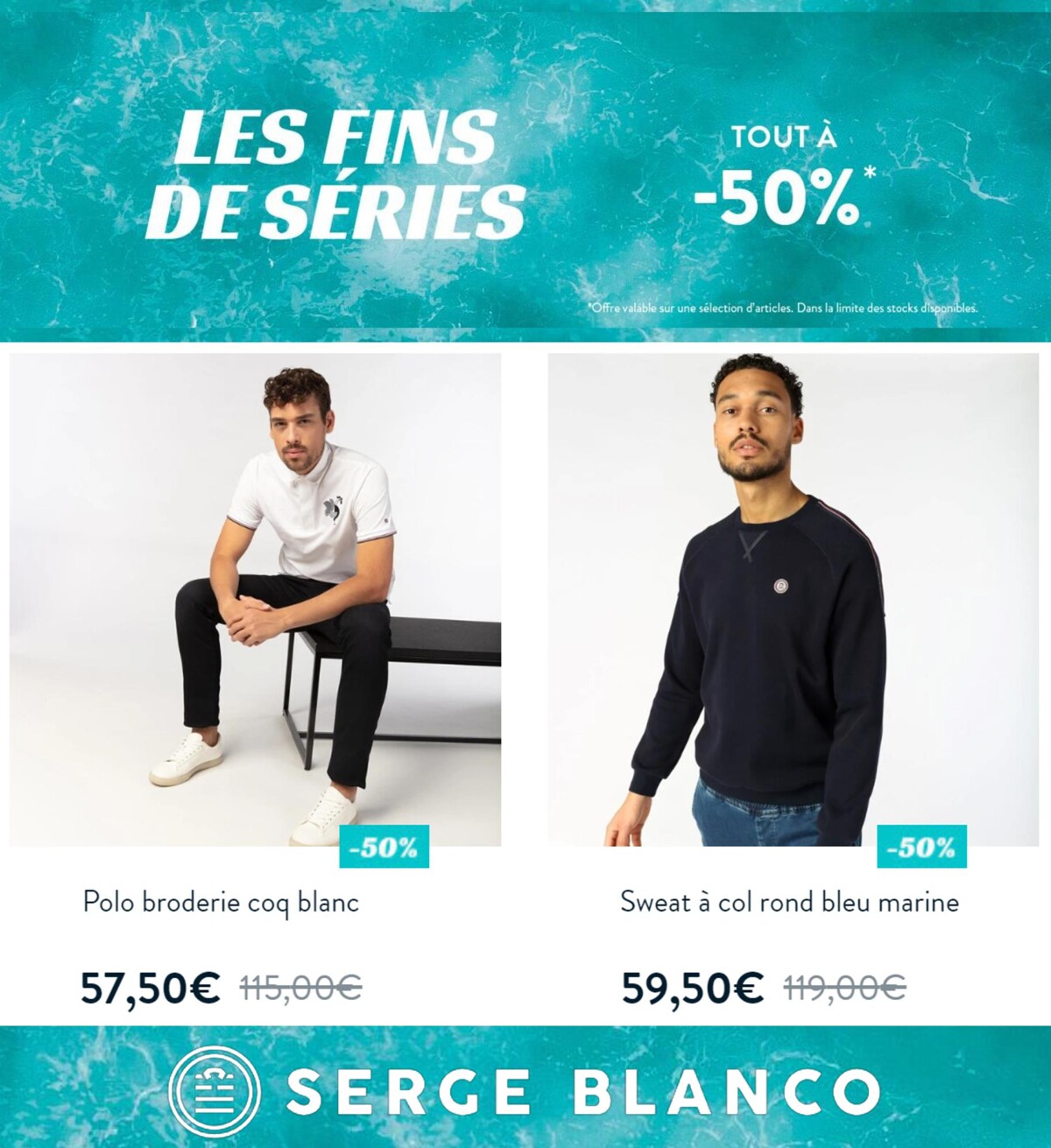 Catalogue Les Fins de Séries Tout à -50%*, page 00006