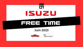 Promos de Auto et Moto à Amiens | CATALOGO FREE TIME sur ISUZU | 23/08/2023 - 23/08/2024