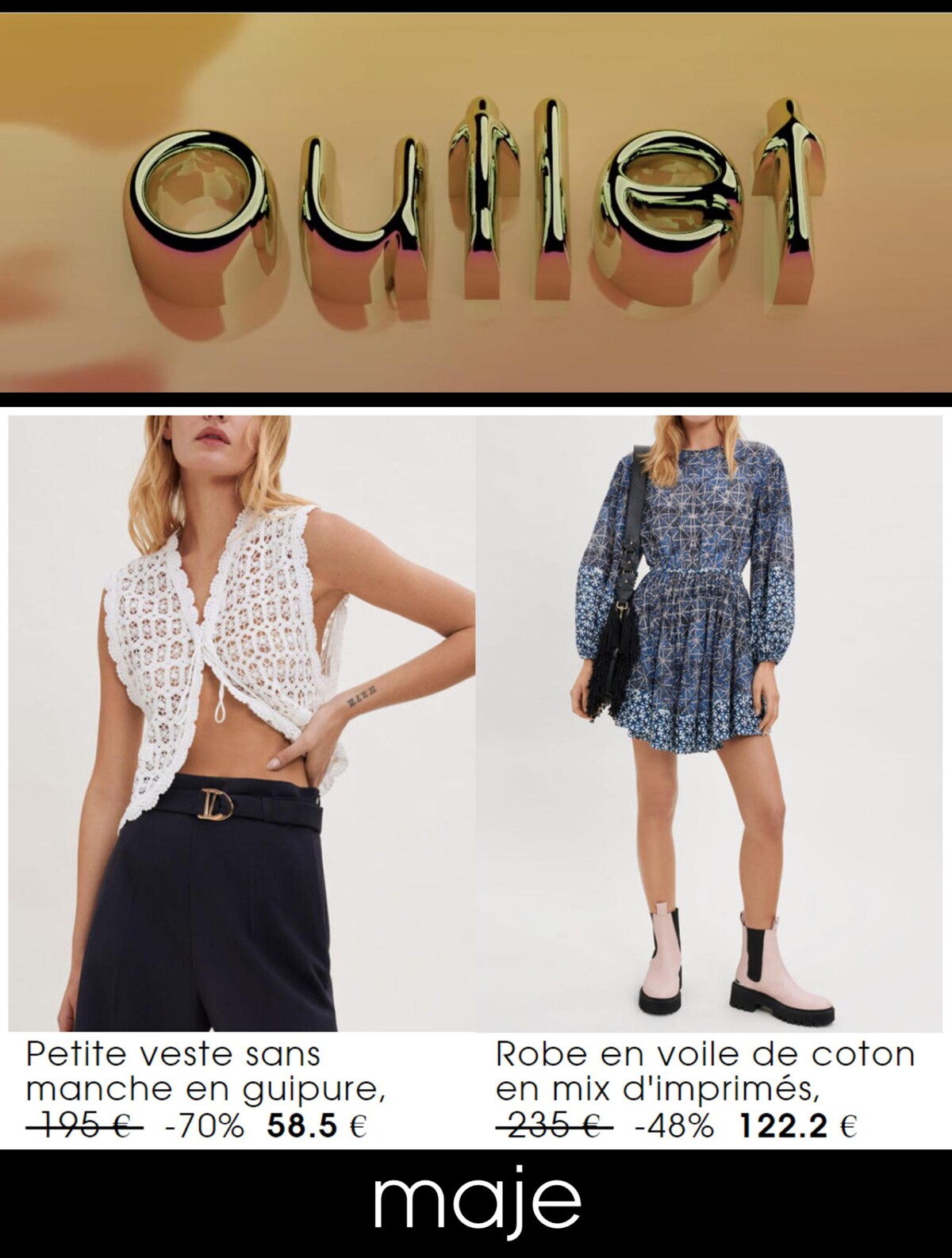 Catalogue Maje | Outlet, page 00006