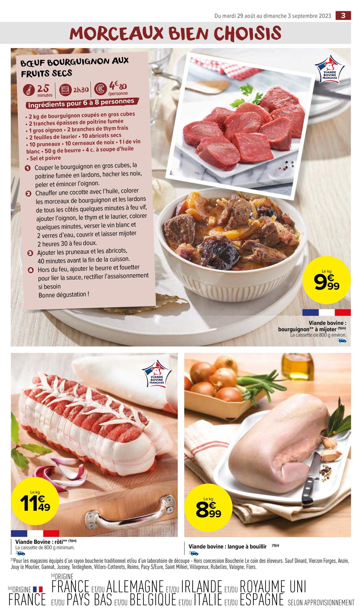 Catalogue La selection du boucher, page 00003