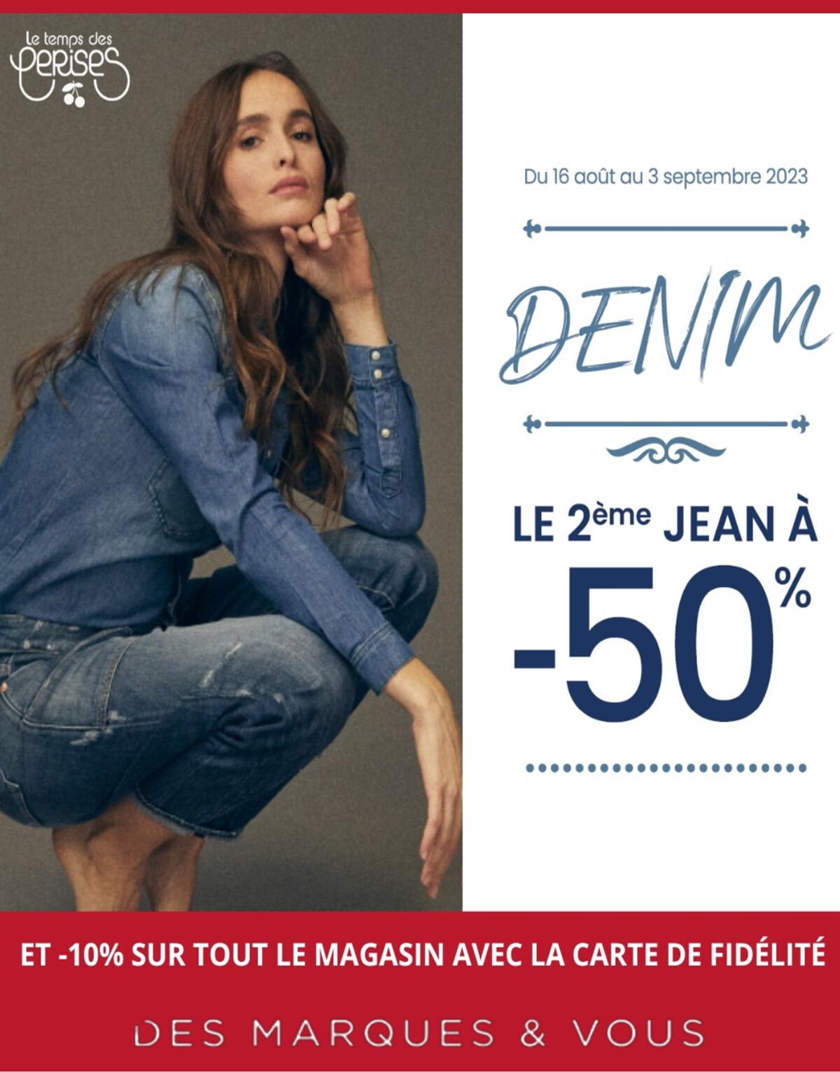 Catalogue Denim le 2ème Jean à -50%, page 00001