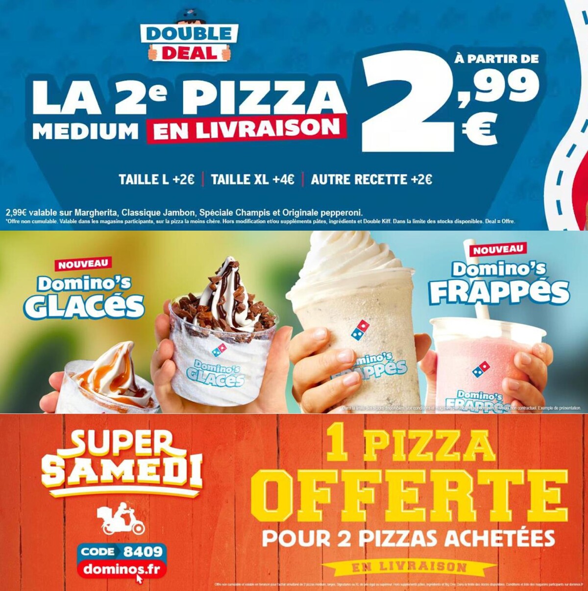 Catalogue Domino’s Pizza Offres, page 00008