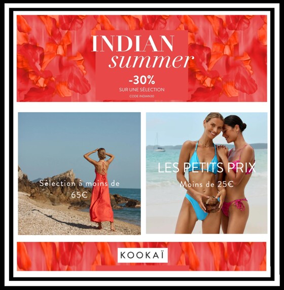Indian Summer- Menos 30%
