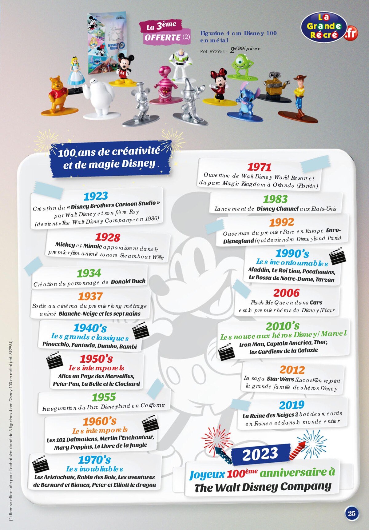 Catalogue Edition speciale Disney 100, page 00025