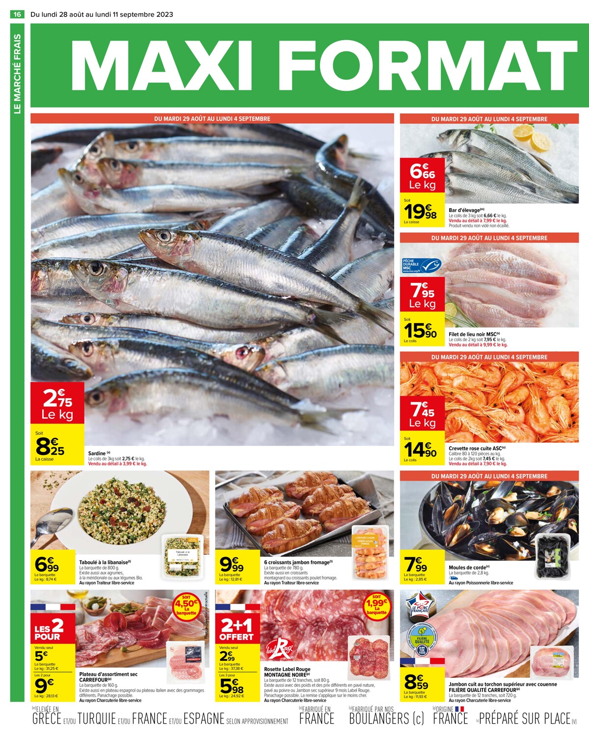Catalogue MAXI FORMAT MINI PRIX, page 00016