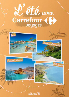 Catalogue Carrefour à Cherbourg-Octeville | L’été avec Carrefour Voyages | 24/08/2023 - 30/11/2023