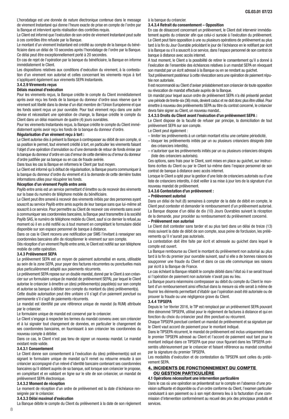 Catalogue Conditions générales Particuliers, page 00010