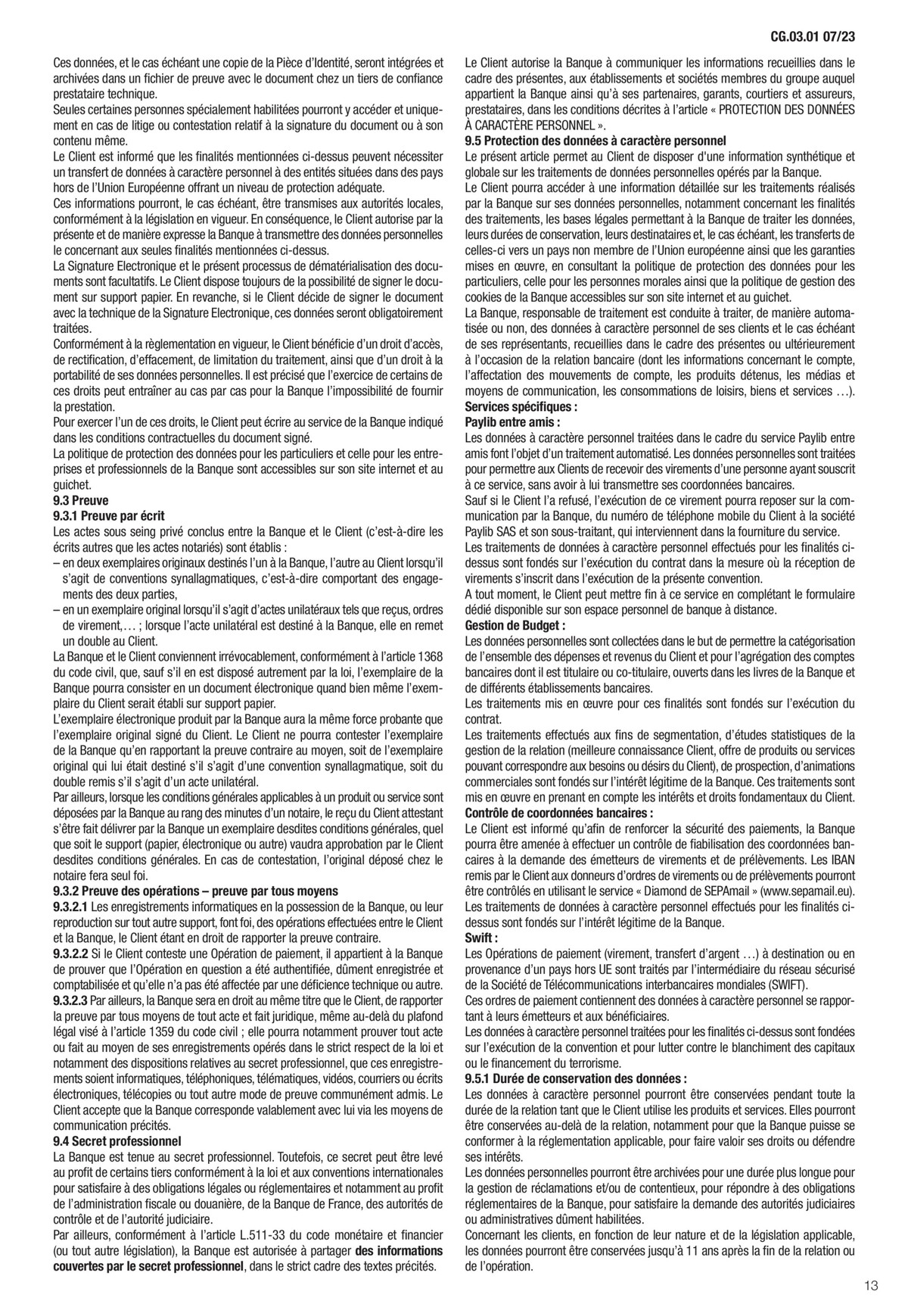 Catalogue Conditions générales Particuliers, page 00015