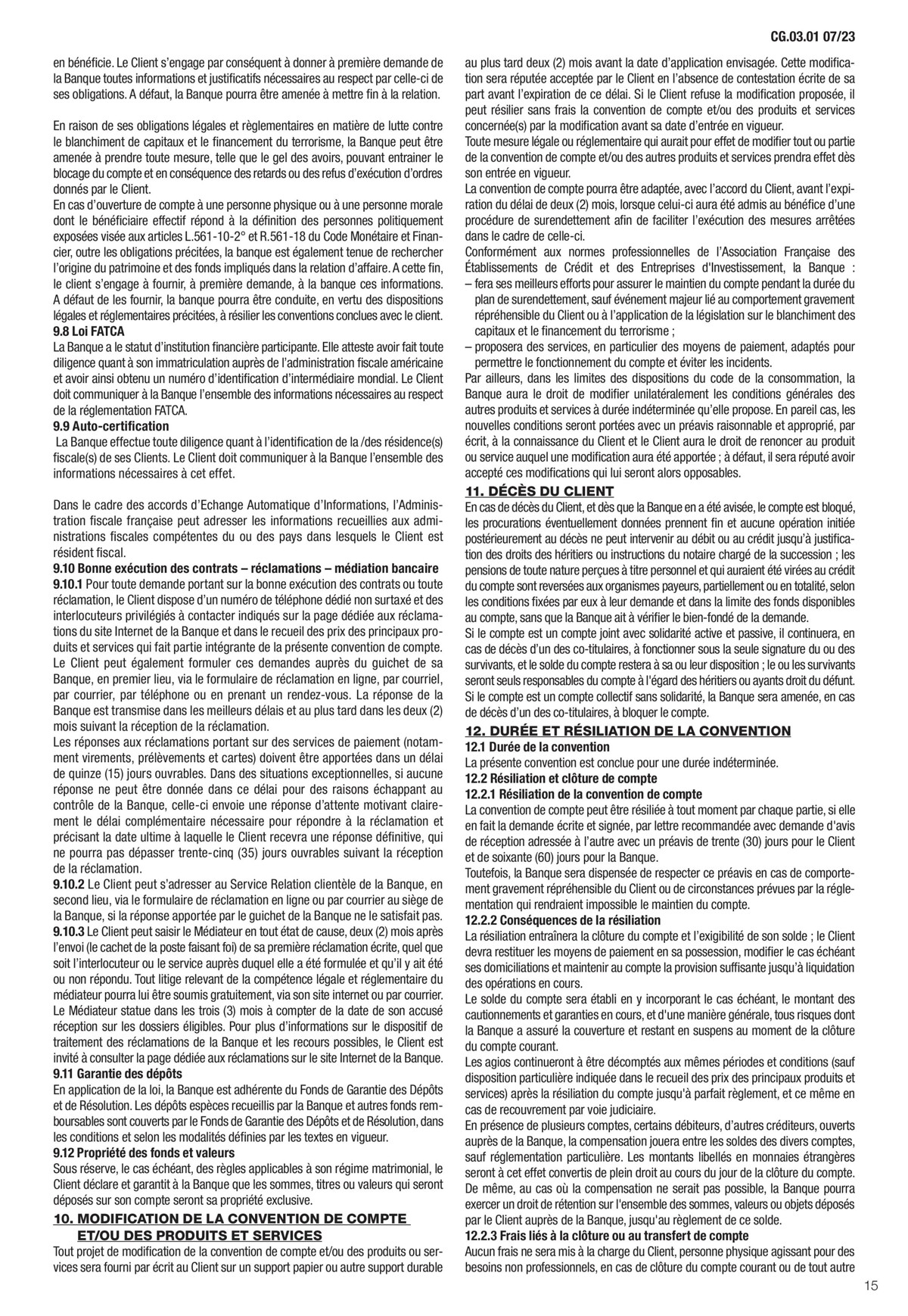 Catalogue Conditions générales Particuliers, page 00017