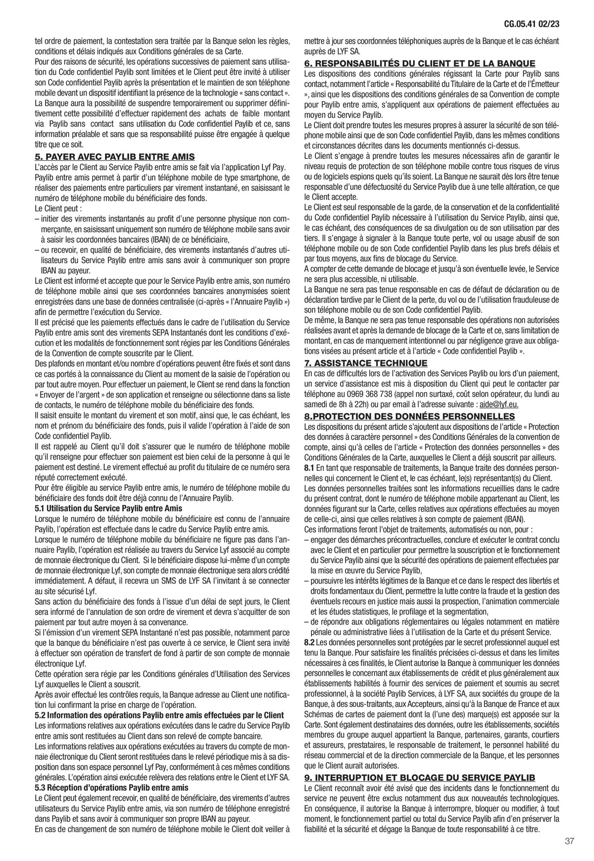 Catalogue Conditions générales Particuliers, page 00039