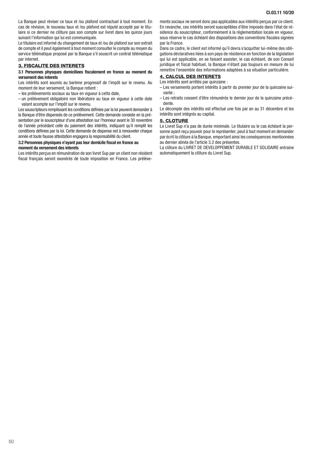 Catalogue Conditions générales Particuliers, page 00052