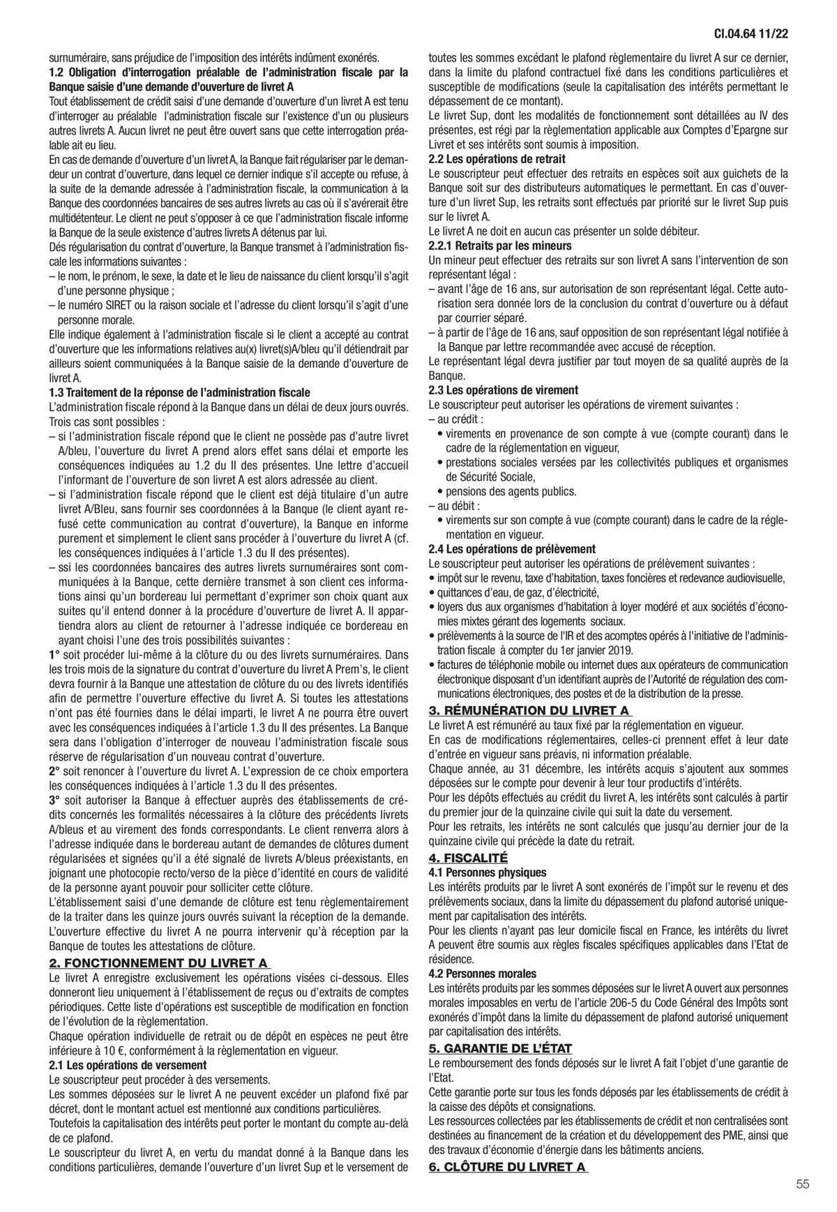 Catalogue Conditions générales Particuliers, page 00057