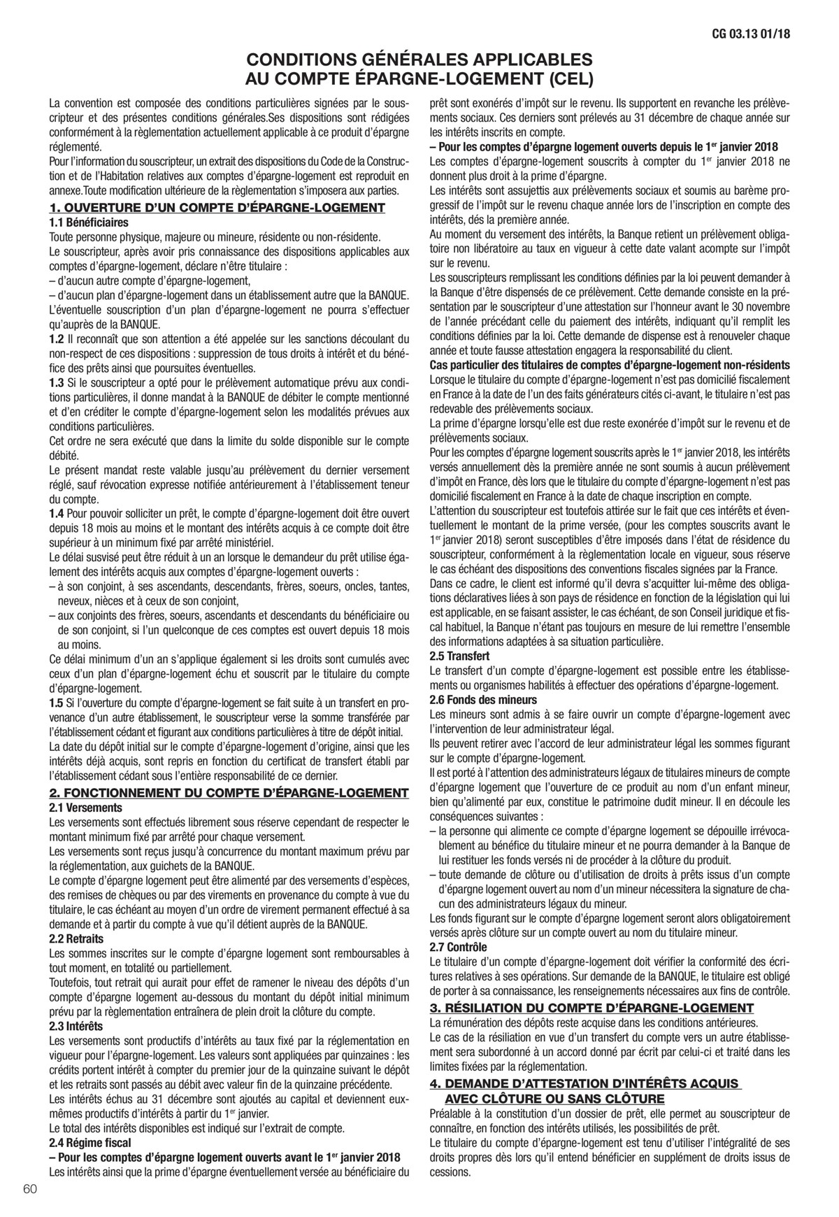 Catalogue Conditions générales Particuliers, page 00062