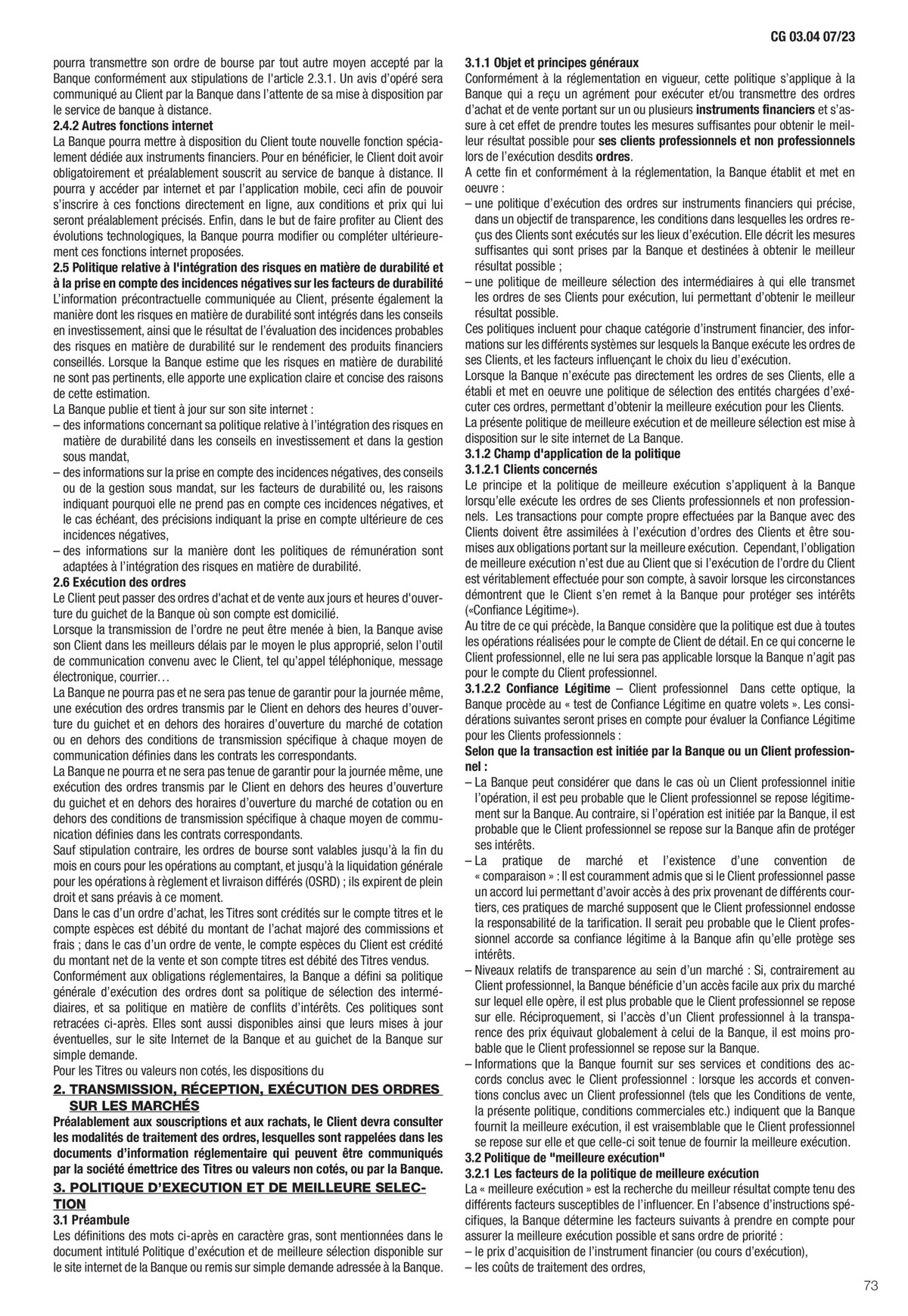 Catalogue Conditions générales Particuliers, page 00075