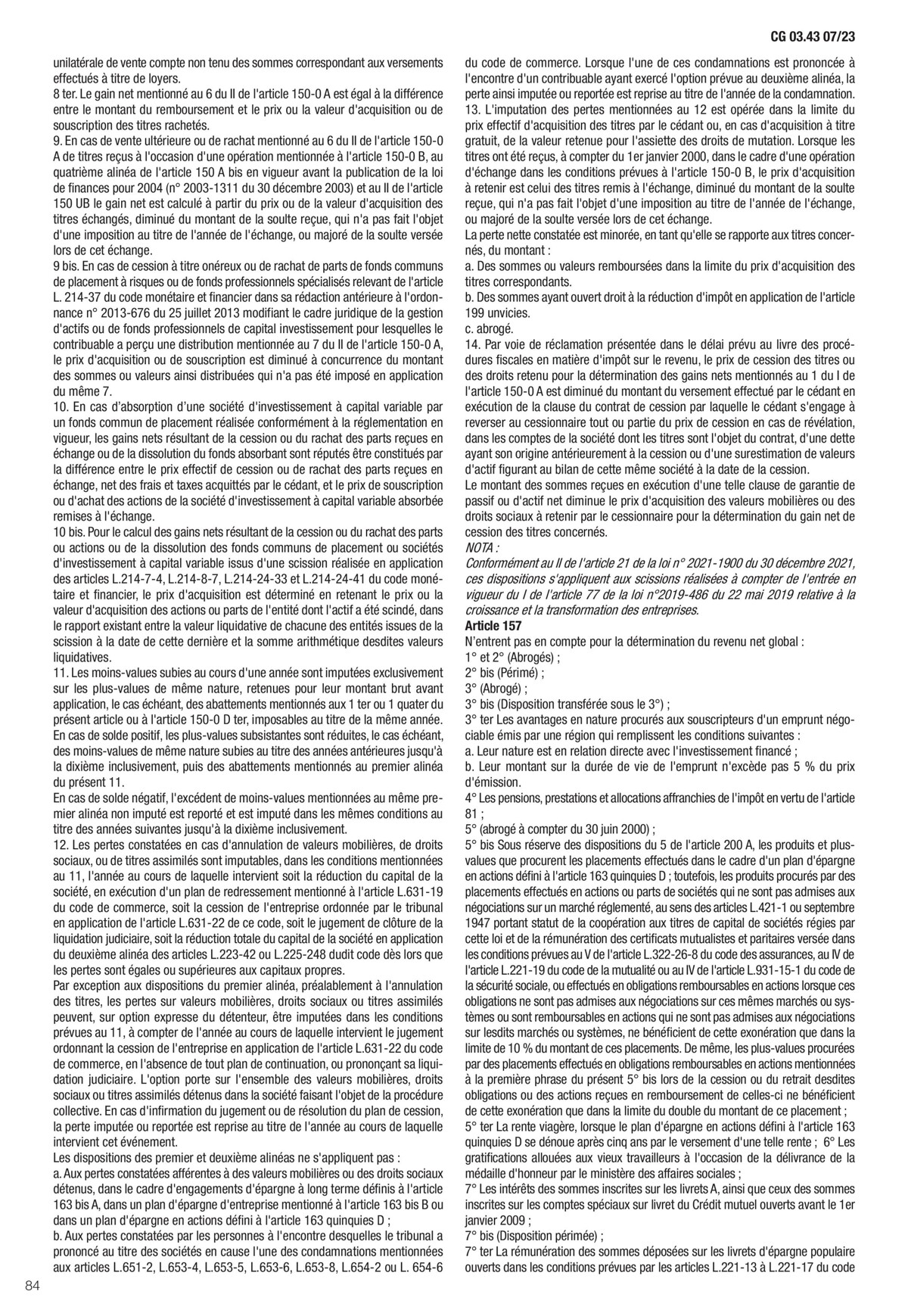 Catalogue Conditions générales Particuliers, page 00086