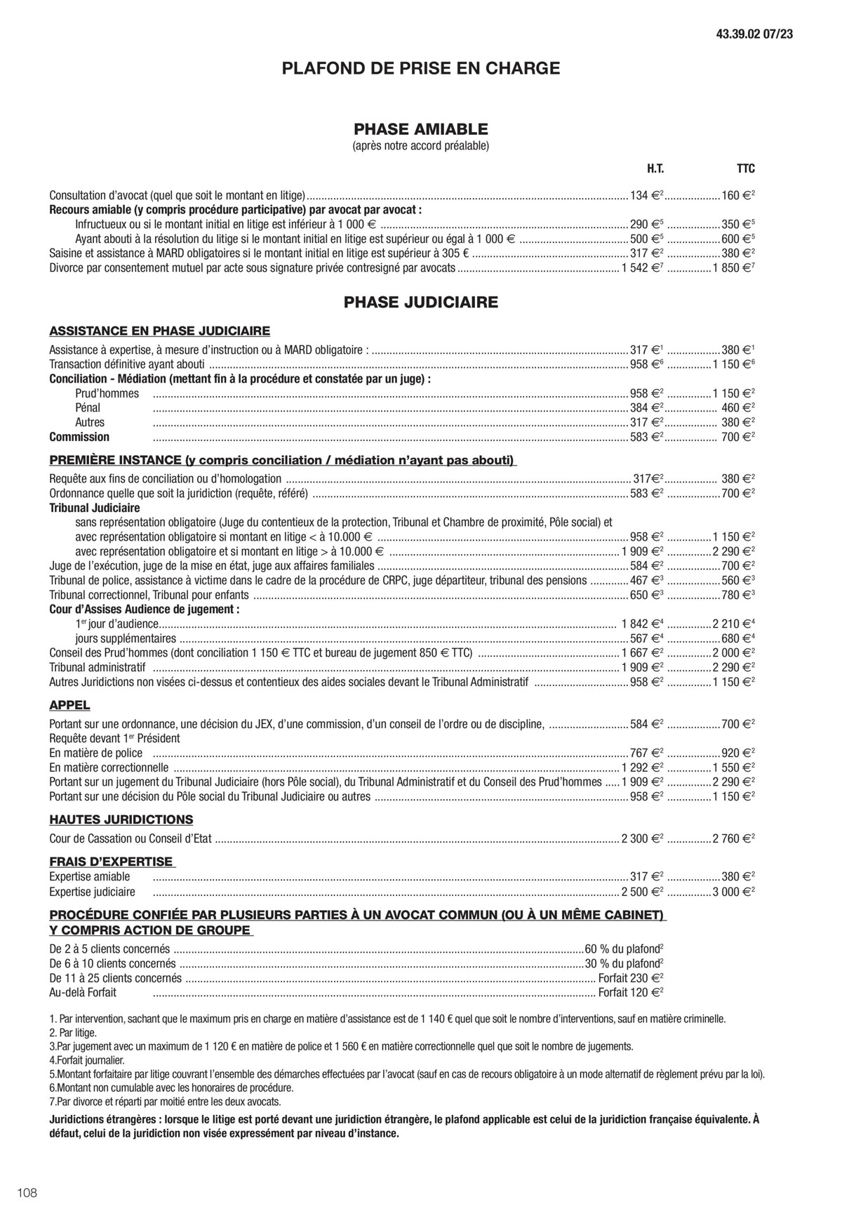 Catalogue Conditions générales Particuliers, page 00110