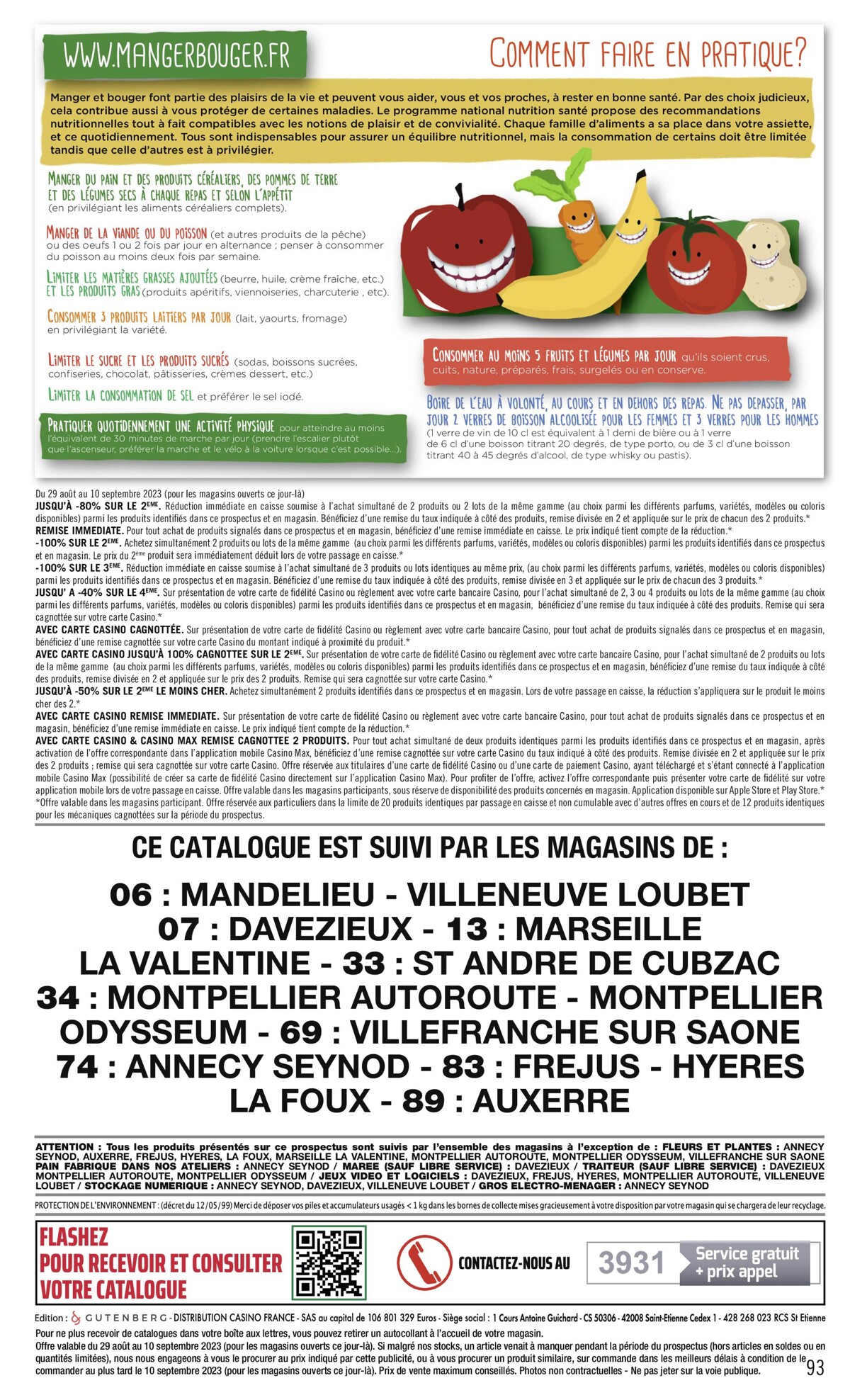 Catalogue LA RENTRÉE À VOS CÔTÉS, page 00093