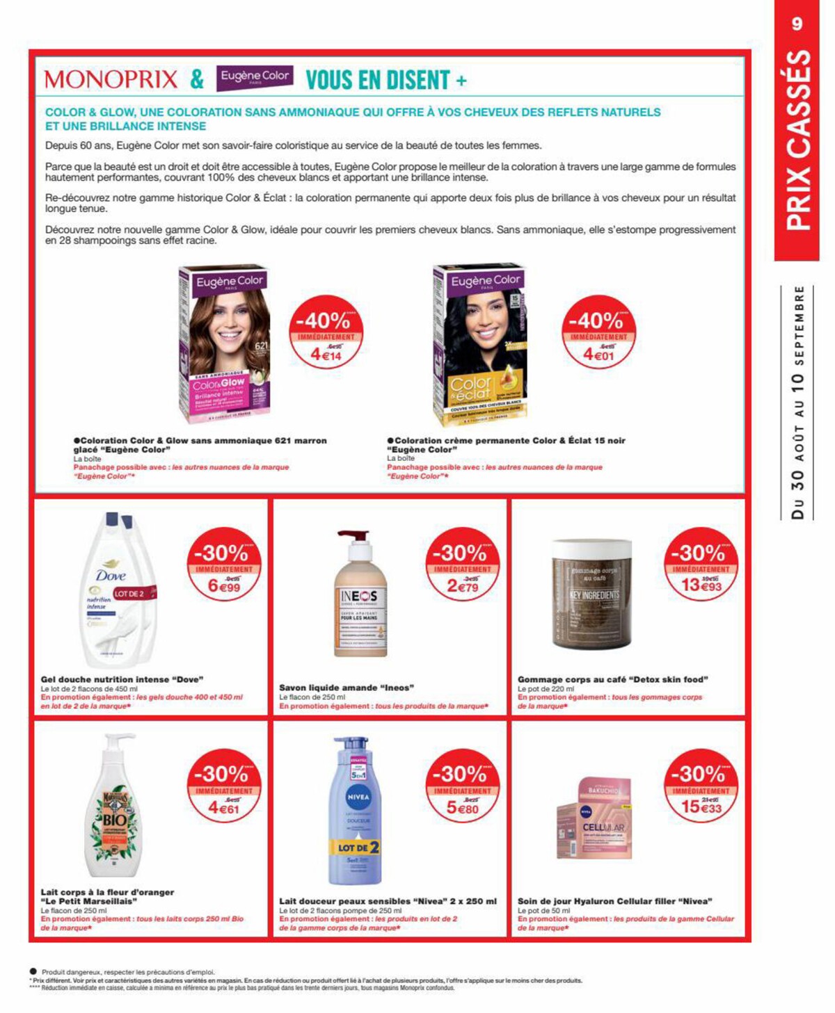 Catalogue Prix casses Jusqua -30% sur plus de 350 produits, page 00009