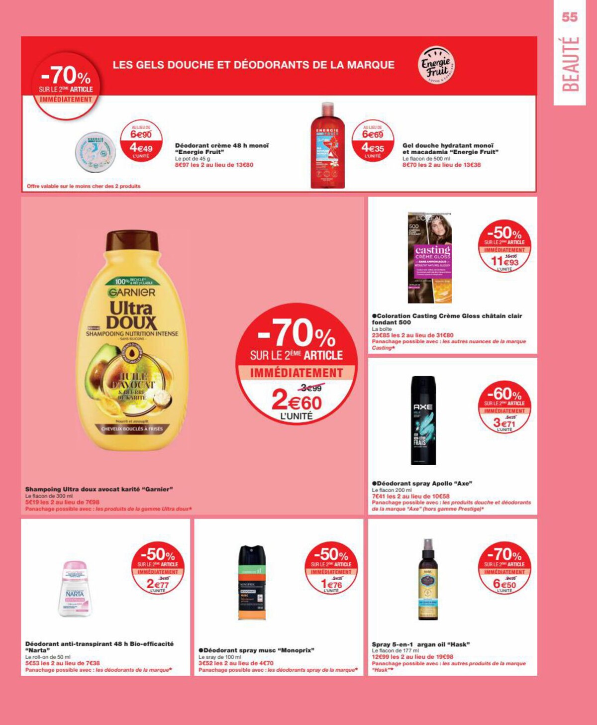 Catalogue Prix casses Jusqua -30% sur plus de 350 produits, page 00055