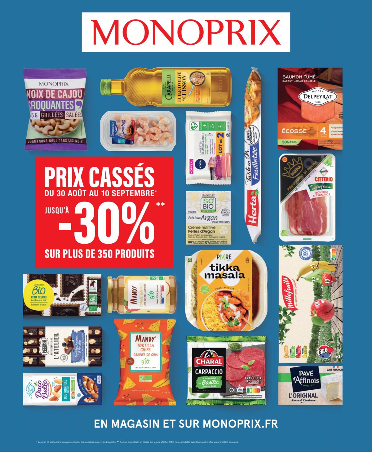 Catalogue Prix casses Jusqua -30% sur plus de 350 produits, page 00001