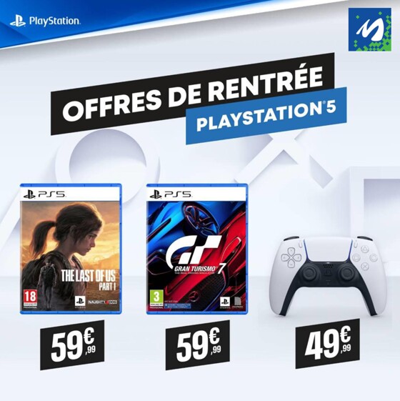 Offres de Rentrée PlayStation 5